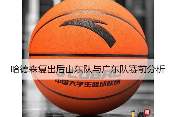 哈德森复出后山东队与广东队赛前分析